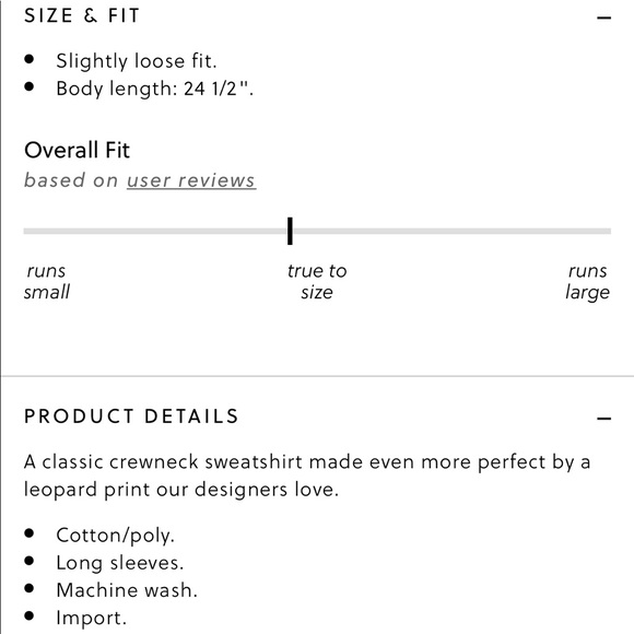 J. Crew leopard print crewneck sweatshirt - Picture 4 of 4